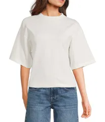 トップショップ レディース トップス シャツ TOPSHOP Cinch Back Detail Structured Top Ivory アイボリーのサムネイル