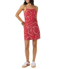 オニール レディース トップス ワンピース フラワー柄 プリント ノースリーブ リネン フラワー ONeill Cecilia Floral Printed Sleeveless Linen Blenのサムネイル