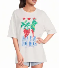 ビラボン レディース トップス シャツ Billabong Freshest Pick Pepper Short Sleeve Oversized TShirt Salt Crystalのサムネイル