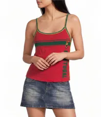 アーバンアウトフィッターズ レディース トップス シャツ BDG Urban Outfitters Portugal Camisole Red レッドのサムネイル