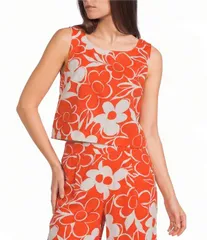 ハーレー レディース トップス シャツ フラワー柄 フラワー Hurley Daisy Floral Coordinating Tank Terracotta テラコッタのサムネイル