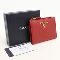 ✨Sランク・付属品完備✨ PRADA ミニ財布 サフィアーノレザー ピンク