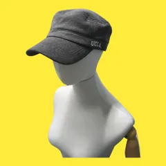 【クリーニング済み･美品】UCLA　ワークキャップ　グレー　中古のサムネイル