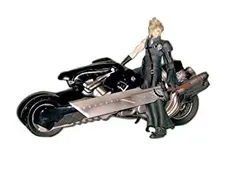 【中古】「未使用品」ファイナルファンタジー AC プレイアーツ クラウド＆フェンリル アクションフィギュア （ＵＳ海外版）