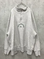 green label relaxing グリーンレーベルリラクシング 3612-699-2281 裏毛 ハーフジップ スウェット グレー ■■ メンズのサムネイル