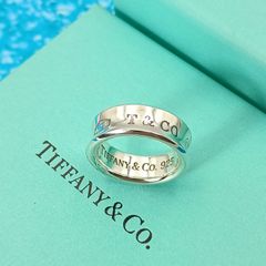 TIFFANY&Co. ティファニー コンビ ゲートリング 約9号 レディース