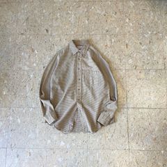 founder 25ss レギュラーカラーシャツ ブラウン サイズ2 - メルカリ