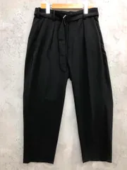 STUDIOUS ステュディオス 109241002 ワイドテーパードアンクル トラウザー パンツ size1/ブラック ■■ メンズのサムネイル