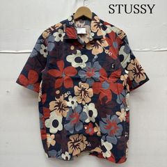 即完売モデル】ステューシー☆ロゴタグ 人気デザイン 半袖アロハシャツ 