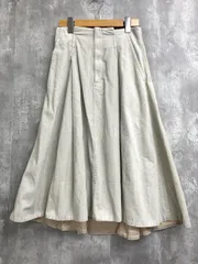 BRAHMIN ブラーミン B23513 フレア コーデュロイ スカート size36/ライトグレー ◆■ レディースのサムネイル