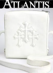 CHROME HEARTS 新宿店 クロムハーツ PLUG ショルダーバッグ メンズ レザー シルバー SV925 白 31331のサムネイル