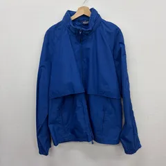 Y810 Woolrich ナイロンジャケット L相当 青 無地 ウールリッチ 古着卸 アメリカ仕入のサムネイル