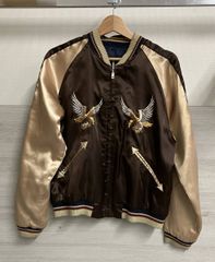 テーラー東洋 okushi スカジャン M品番 M18333 黒虎 - メルカリ