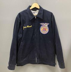 NATIONAL FFA ネイビー コーデュロイジャケット サイズ40 - メルカリ