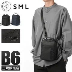 SML エスエムエル ショルダーバッグ メンズ レディース ブランド 軽量 防水 撥水 縦型 小さめ 斜めがけ ミニ コンパクト ショルダーポーチ LAMINE COMPACT SHOULDER BAG K905005のサムネイル
