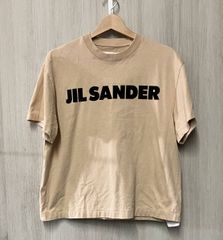 H*B様 JIL SANDER ロゴ Tシャツ ベージュ XL - メルカリ