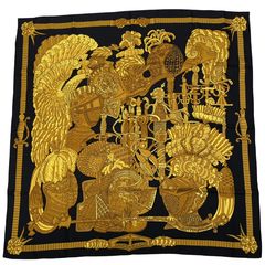 未使用品✨エルメス カレ90 ARMETS en PANACHE 羽飾りの騎兵兜 - メルカリ