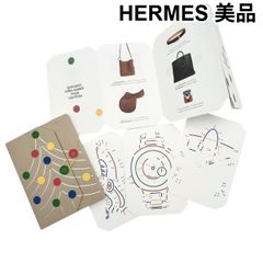 エルメス　HERMES ホリデー　ギフト　2019 ノート　非売品　ノベルティ ○ 美品 エルメス HERMES カタログ カードセット ノベルティ 非売品