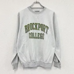 90s　Gear For Sports　スウェット/トレーナー　アーチプリント　前V　リブライン　ヴィンテージ　灰色　グレー　古着のサムネイル