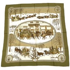 美品 HERMES エルメス スカーフ カレ90 Feria de Sevilla セビリアの