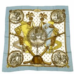 HERMES カレ 90 feria de sevilla セビリアの休日 紺 美品 HERMES エルメス スカーフ カレ90 Feria de Sevilla セビリアの