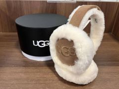 UGG アグ ファー イヤーマフ ベージュ - メルカリ