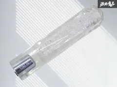 JET INOUE ジェットイノウエ 汎用 クリスタル シフト ノブ クリア  透明 全長：約20cm M12 P1.75 即納 棚のサムネイル