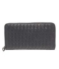 ボッテガ・ヴェネタ ラウンドファスナー長財布 イントレチャート メンズ レディース BOTTEGA VENETA