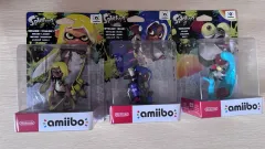 スプラトゥーン3 オクトリン ブルー インクリング 黄色 コジャケ amiibo アミーボ 3種 靴 未開封 まとめ