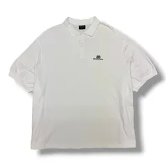 国内正規 BALENCIAGA 24SS BB Logo Classic OverSize POLO ロゴ刺繍オーバーサイズポロシャツ バレンシアガ 791001 ホワイト 2 （16411M）のサムネイル