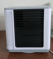 ここひえ 2026年モデル 卓上冷風機 本体 冷却セット ブルーグレー