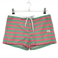新品☆31,900円 パーリーゲイツ ロゴボーダー ハーフパンツ ベージュ