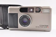 【2ヶ月保証付き】CONTAX T2 チタンシルバー Carl Zeiss Sonnar 38mm F2.8 T* 高級コンパクトフィルムカメラ＃1576のサムネイル