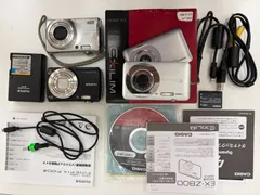 デジタルカメラ ジャンク 3台 まとめ売り CASIO EX-Z800 FUJIFILM FinePix F100fd FinePix F70EXRのサムネイル