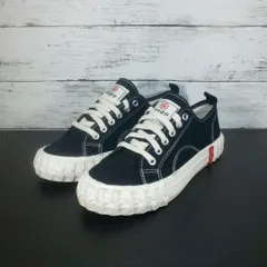 LACE LADIES VISCUIT SNEAKER ビスケットスニーカー ブラック 24.5cm L11209のサムネイル