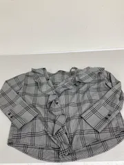 送料無料★EMODA エモダ★長袖シャツ　チェック柄シャツ　ワンショルダーシャツ★フリーサイズ　#80603sj35のサムネイル