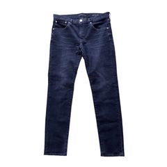 RED CARD ANNIVERSARY 25th Anniversary Black Denim Straight Jeans M44506 Women's Size 28 [C474]