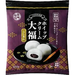 Vandroセレクション ホイップクリーム大福 こしあん 650g ×10のサムネイル