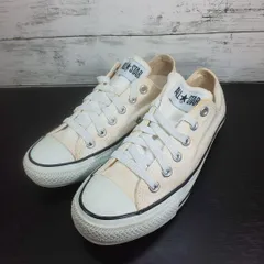 converse CANVAS ALLSTAR COLORS OX コンバース キャンバス オールスター カラーズ オックス ホワイト 23.5cm 1CJ606 L12330のサムネイル