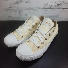 converse ALL STAR FLATEYELETS CG ベージュ BEIGE ホワイト 白 WHITE 22.5cm 5SD298 L12334のサムネイル