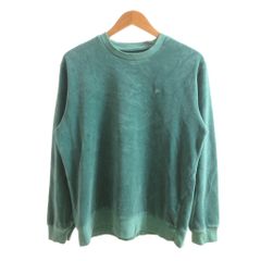 90s USA製 XL チャンピオン リバースウィーブ 刺繍タグ 襤褸 グリーン