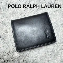 POLO RALPH LAUREN ポロラルフローレン コインケース 小銭入れ レザー ブラックのサムネイル