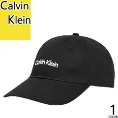 カルバンクライン Calvin Klein キャップ 帽子 メンズ レディース 2026年春夏新作 ベースボールキャップ ロゴ 刺繍 カジュアル 深め 大きめ 大きいサイズ おしゃれ 黒 ブラック EMBROIDERY BASEBALL CAP 4D5003Gのサムネイル