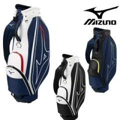 MIZUNO ミズノ 10型 キャディバッグ 5分割 トリコロールカラー 美品