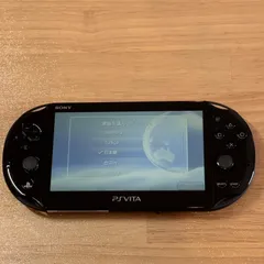 6-008【極美品】PSVITA PCH-2000 ブラック 完動品