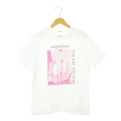シュプリーム SUPREME 17AW Fuck With Your Head Tee Tシャツ カットソー 半袖 クルーネック フォトプリント コットン S 白 ホワイト /AH9 ■GY18のサムネイル