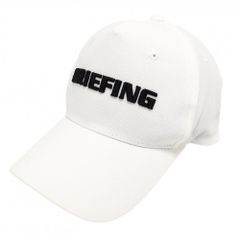 新品 BRIEFING 正規品 ROUND LOGO CAP ホワイト - メルカリ
