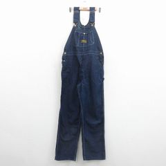 M/古着 ラスラー 長袖 ジージャン メンズ 90年代 90s コットン 紺