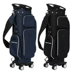 【新品】ミズノ 4輪 キャスターバッグ キャディバッグ 3.1kg 5分割 ネームプレート付属なし 5LJC2656 キャディーバッグ ゴルフのサムネイル