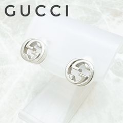 極美品‼️GUCCI インターロッキングフープピアス 両耳‼️ - メルカリ
